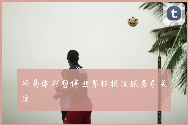 网易体彩暂停世界杯投注服务引关注